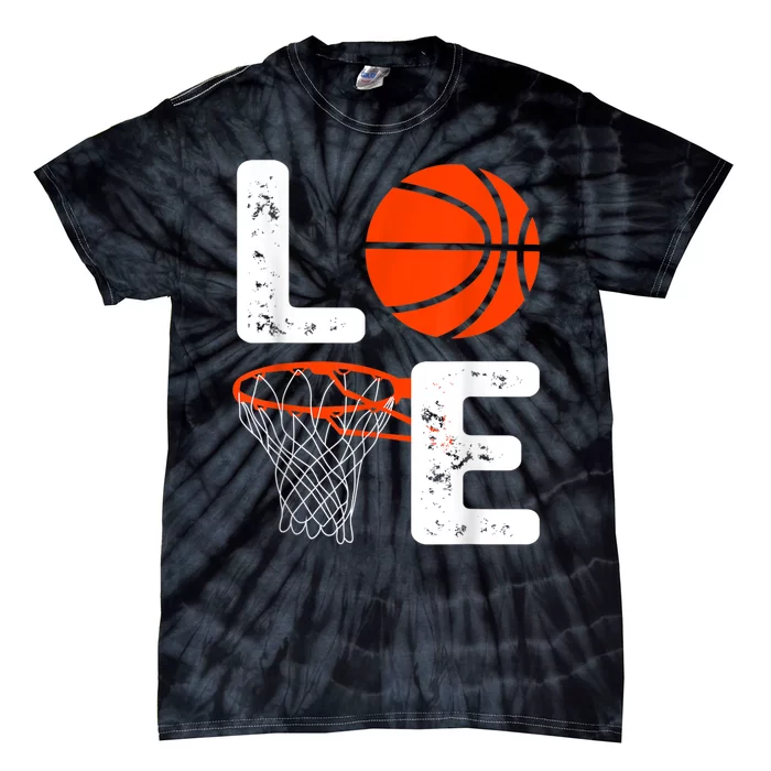 Cool Basketball For Men Women Love Coach Player Team Sports Tie-Dye T-Shirt