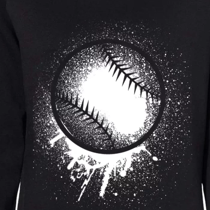 Cool Baseball Funny Base Ball Lovers Gift Womens California Wash Sweatshirt