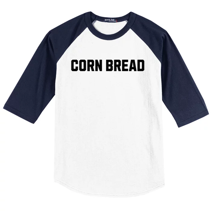 Corn Bread Funny Costume Halloween Baseball Sleeve Shirt