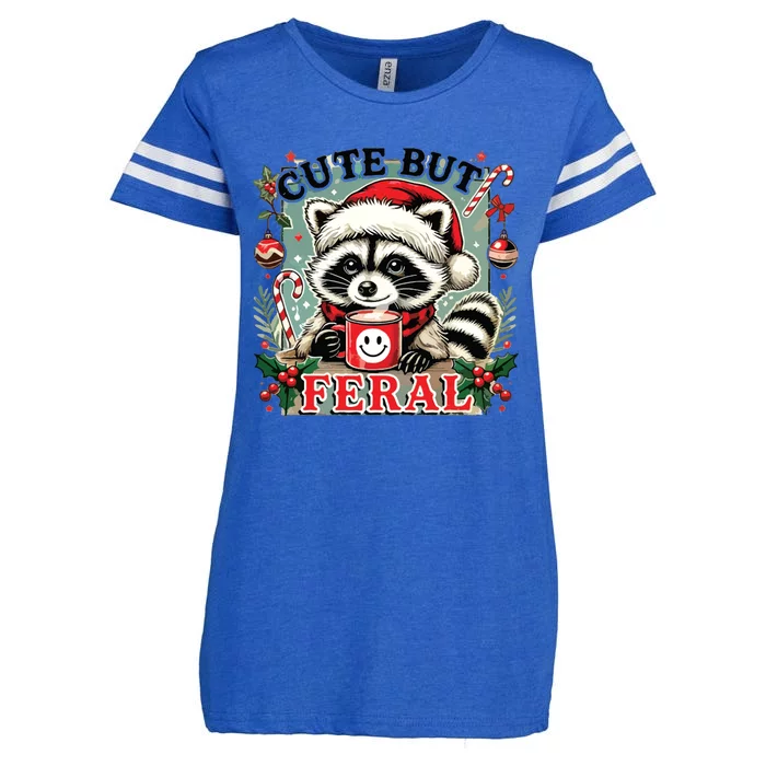 Cute But Feral Enza Ladies Jersey Football T-Shirt