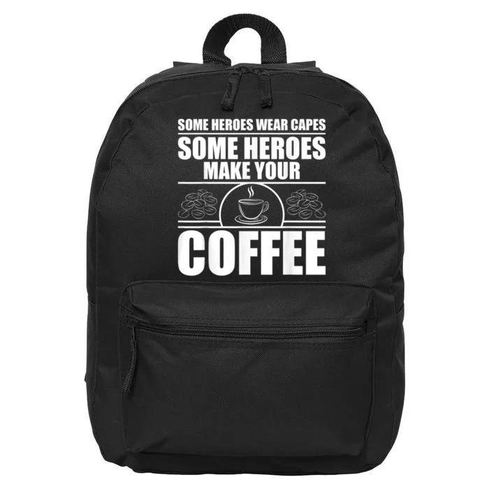 Cool Barista For Men Women Espresso Latte Art Coffee Beans 16 in Basic Backpack