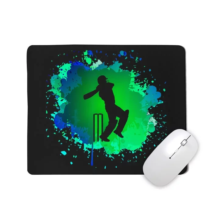 Cricket Batsman For Cricketer Cricket Mousepad