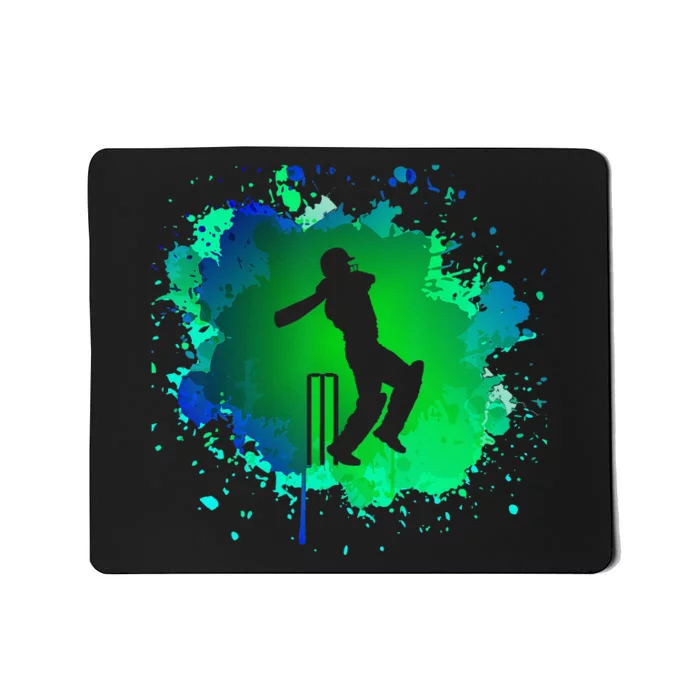 Cricket Batsman For Cricketer Cricket Mousepad