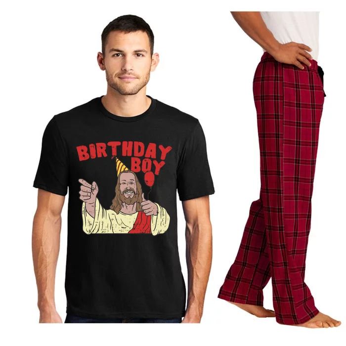 Christmas Birthday Funny Jesus Religion Christian Gift Pajama Set