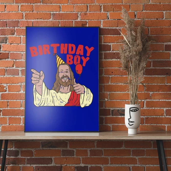 Christmas Birthday Funny Jesus Religion Christian Gift Poster