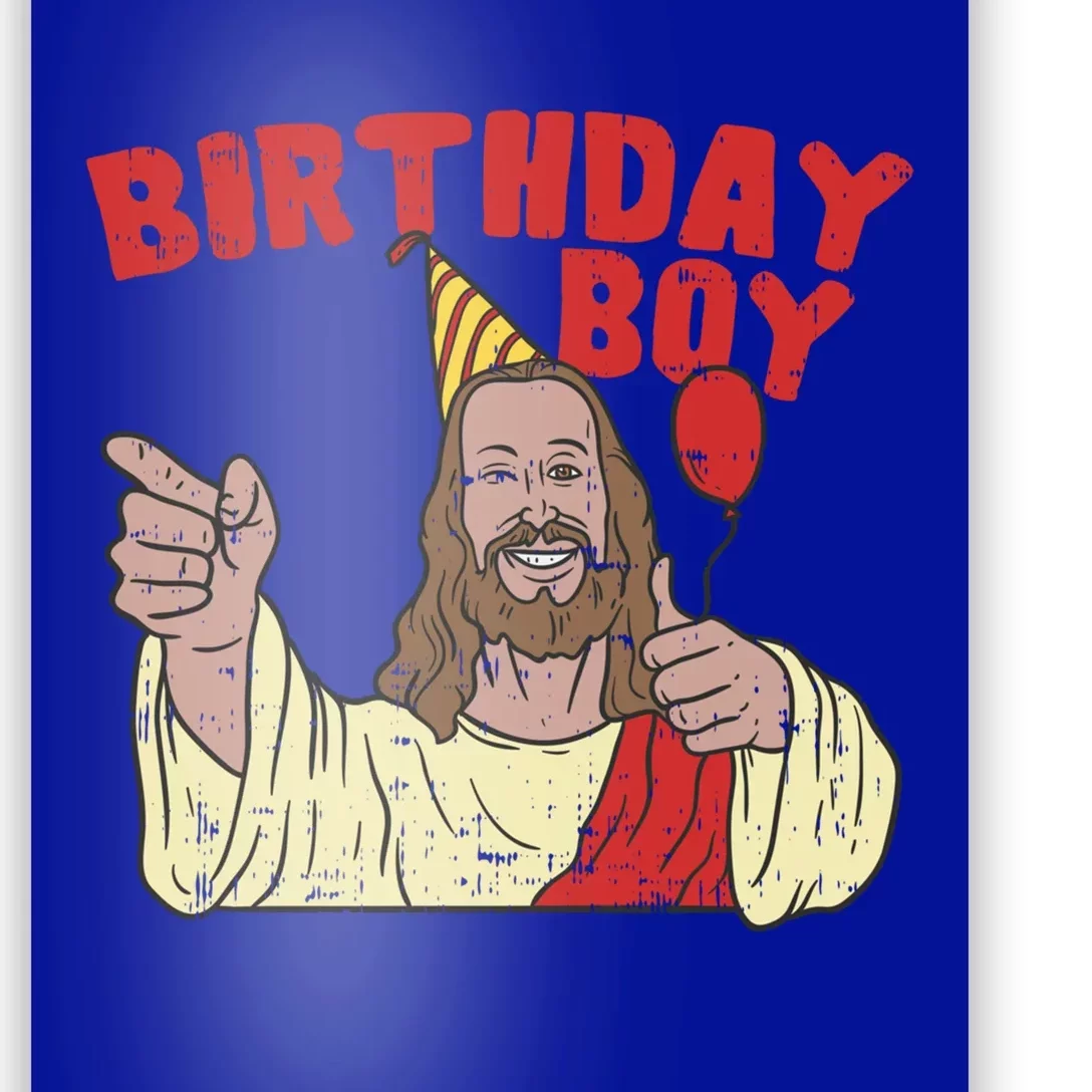 Christmas Birthday Funny Jesus Religion Christian Gift Poster