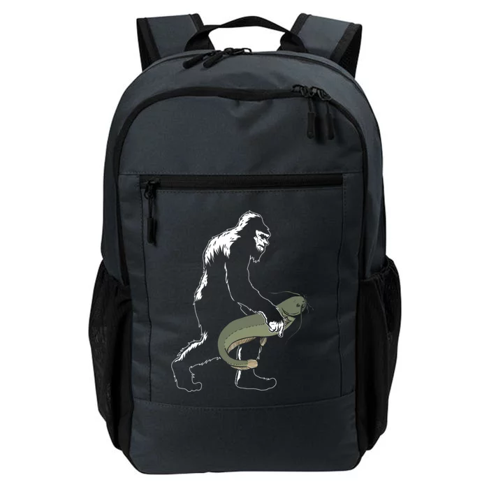 Catfish Bigfoot Fisher Fishing Fisher Catfishing Meaningful Gift Daily Commute Backpack