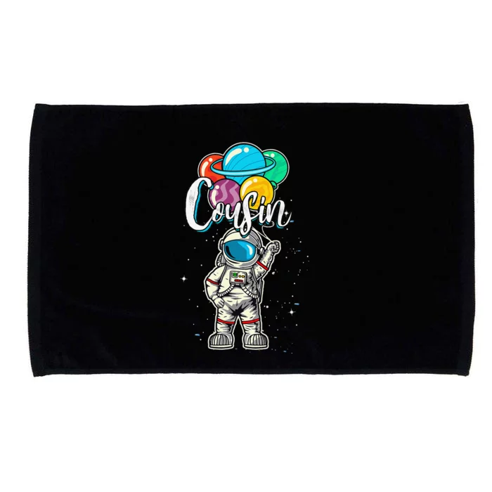 Cousin Birthday Funny Astronaut In Space Gifts Lover Microfiber Hand Towel