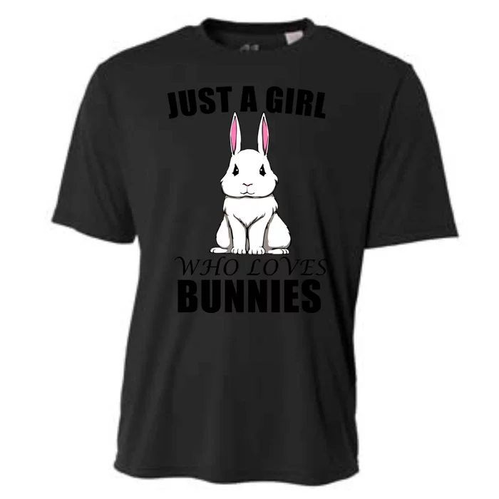 Cute Bunny Fan Rabbit Rodent Cute Gift Cooling Performance Crew T-Shirt