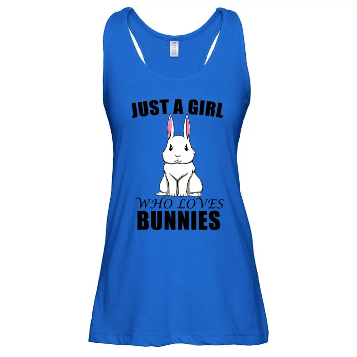 Cute Bunny Fan Rabbit Rodent Cute Gift Ladies Essential Flowy Tank