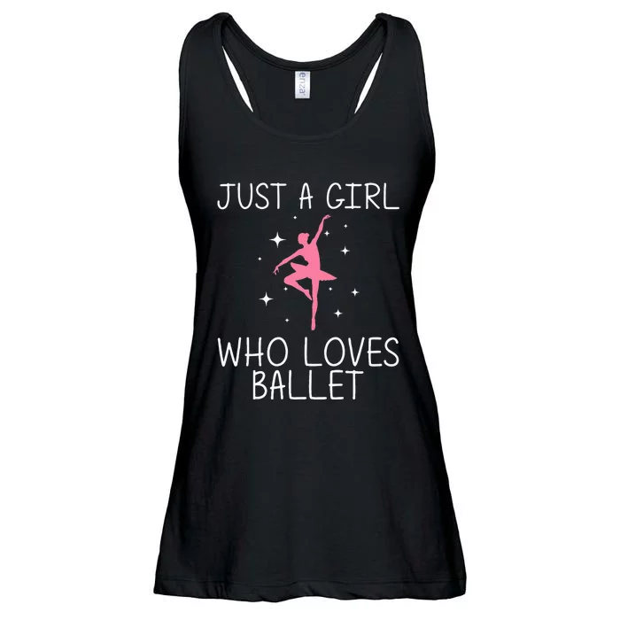 Cool Ballet For Girl Ballerina Dance Ballet Dancer Ladies Essential Flowy Tank