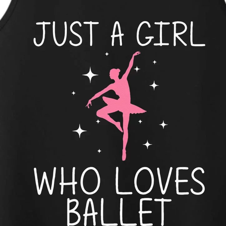 Cool Ballet For Girl Ballerina Dance Ballet Dancer Performance Tank