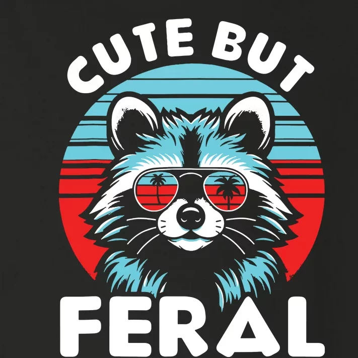 Cute But Feral Racoon With Sunglasses Toddler Long Sleeve Shirt