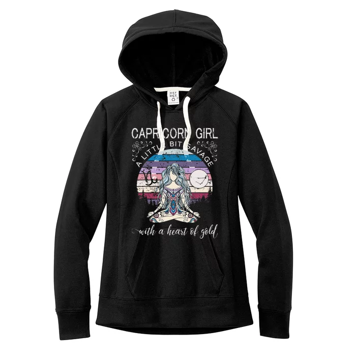 Capricorn Birthday For Women January Gift Women's Fleece Hoodie