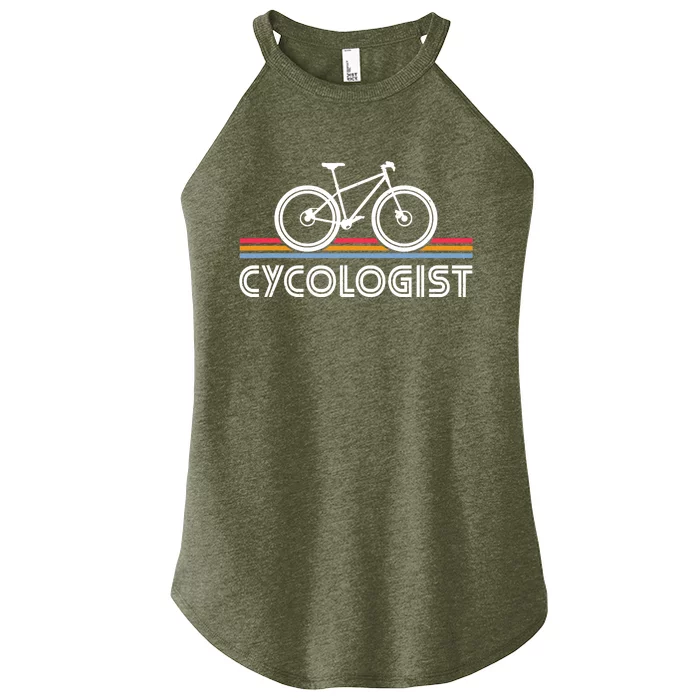 Cycologist Bicycle Funny Cycling - Cycologist Women’s Perfect Tri Rocker Tank