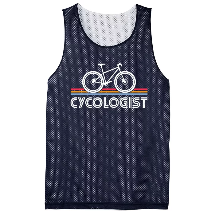 Cycologist Bicycle Funny Cycling - Cycologist Mesh Reversible Basketball Jersey Tank