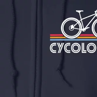 Cycologist Bicycle Funny Cycling - Cycologist Full Zip Hoodie