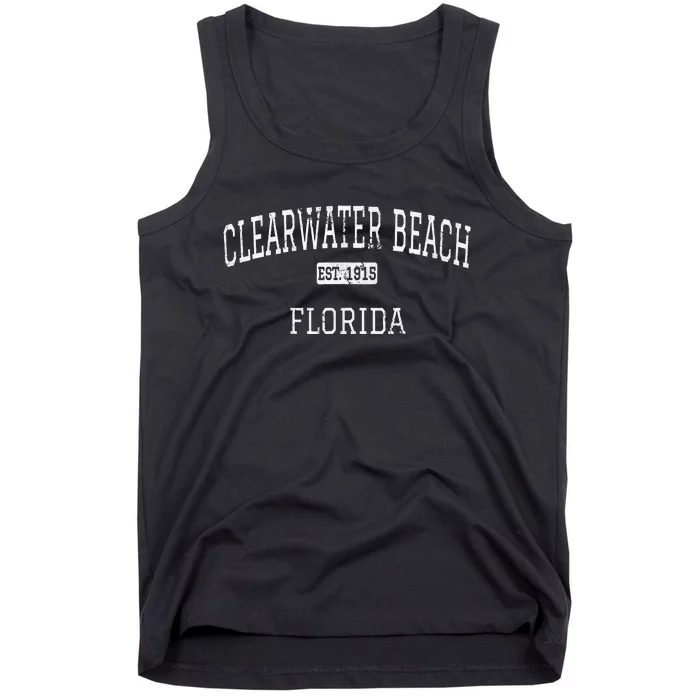 Clearwater Beach Florida FL Vintage Tank Top