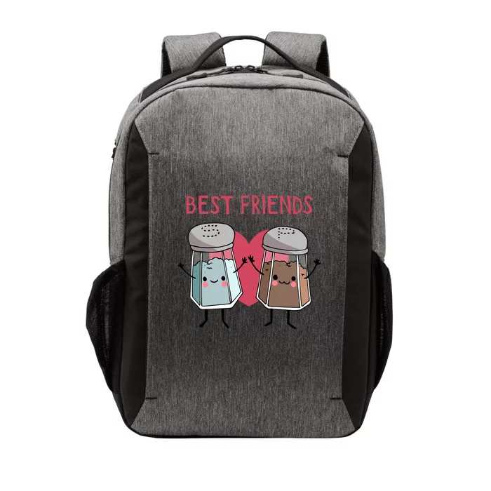 Cute Best Friends Salt And Pepper Gift Vector Backpack