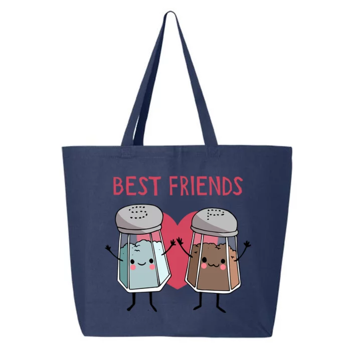 Cute Best Friends Salt And Pepper Gift 25L Jumbo Tote