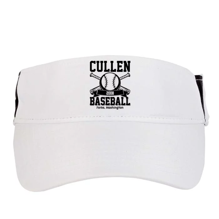 Cullen Baseball Forks Washington Cullen Baseball Team Twilight Adult Drive Performance Visor