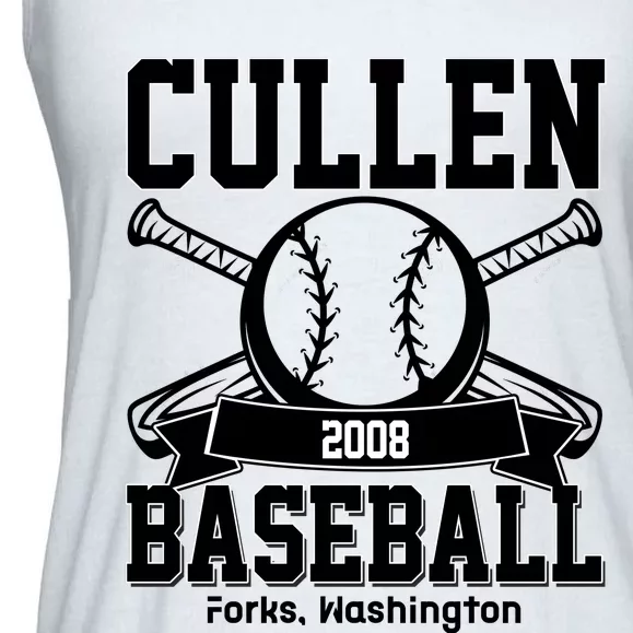 Cullen Baseball Forks Washington Cullen Baseball Team Twilight Ladies Essential Flowy Tank