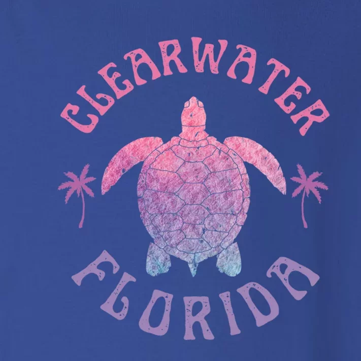 Clearwater Beach Florida Sea Turtle Summer Vacation Cute Gift Toddler Long Sleeve Shirt