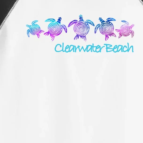 Clearwater Beach Fl Beach Design / Tribal Turtle Gift Meaningful Gift Toddler Fine Jersey T-Shirt