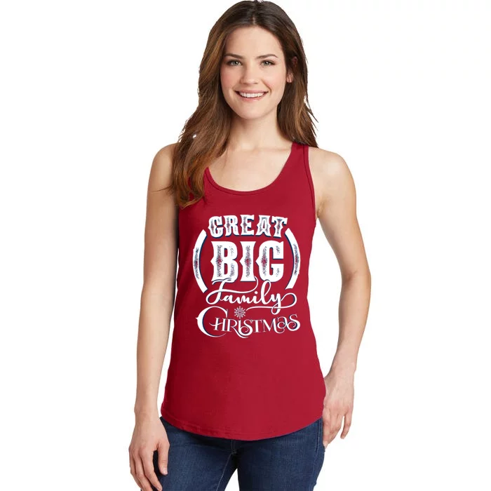 Creat Big Family Christmas Ladies Essential Tank