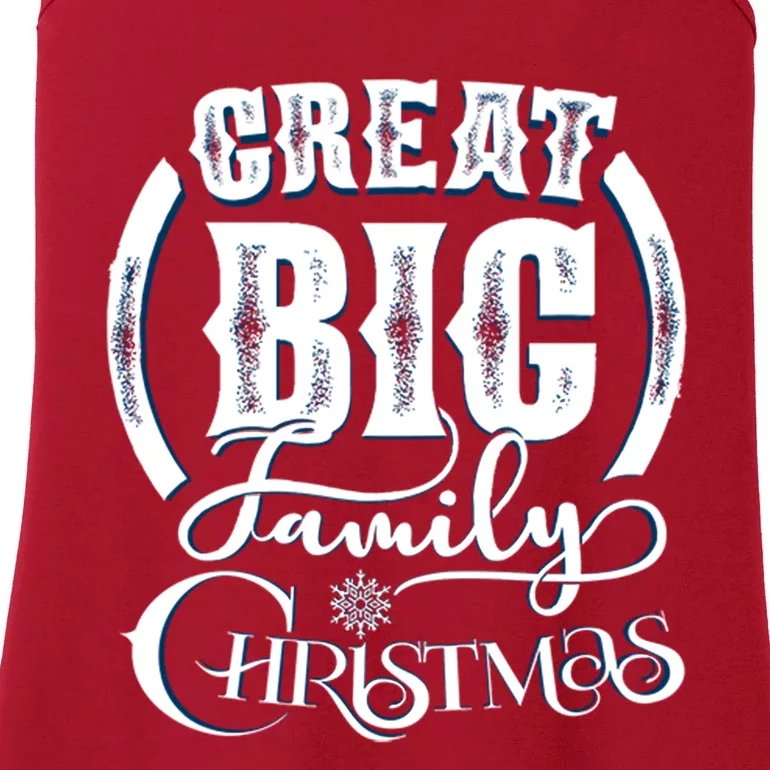 Creat Big Family Christmas Ladies Essential Tank