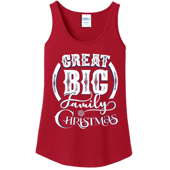 Creat Big Family Christmas Ladies Essential Tank