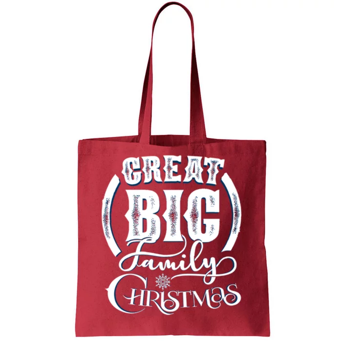 Creat Big Family Christmas Tote Bag