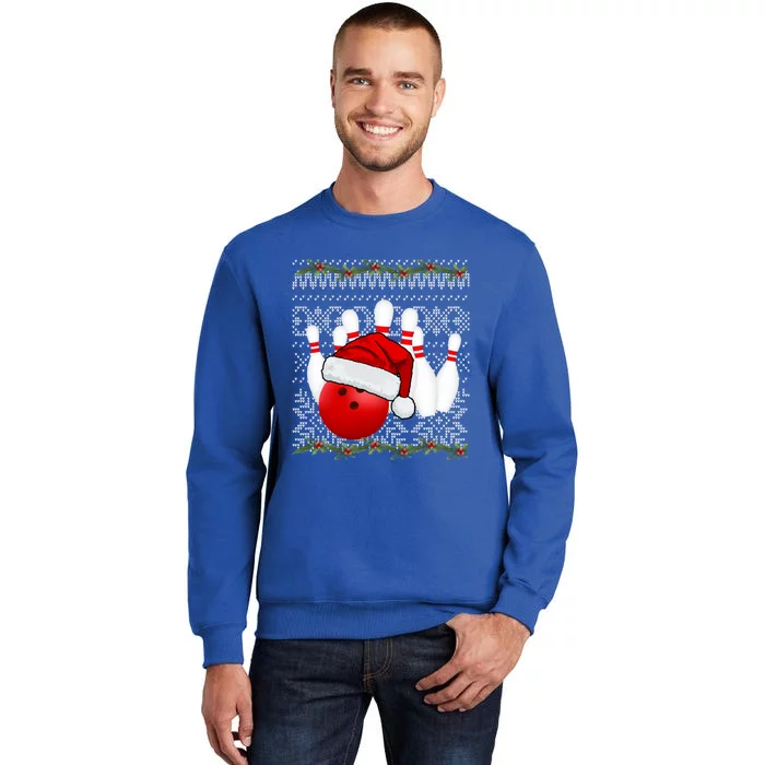 Christmas Bowling Funny Bowling Bowler Gift Sweatshirt