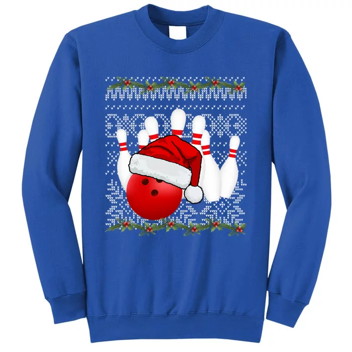 Christmas Bowling Funny Bowling Bowler Gift Sweatshirt