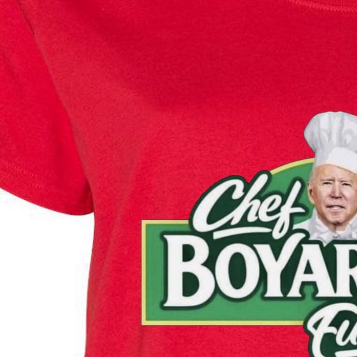 Chef BOYAREWE Fucked Funny Anti Biden Women's Plus Size T-Shirt