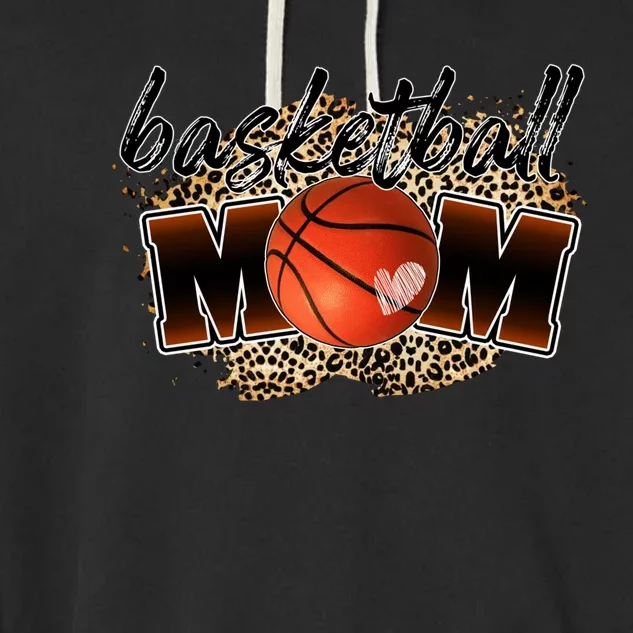 Cool Basketball For Basketball Player Mom Gift Garment-Dyed Fleece Hoodie