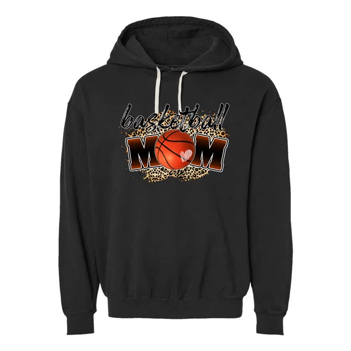 Cool Basketball For Basketball Player Mom Gift Garment-Dyed Fleece Hoodie