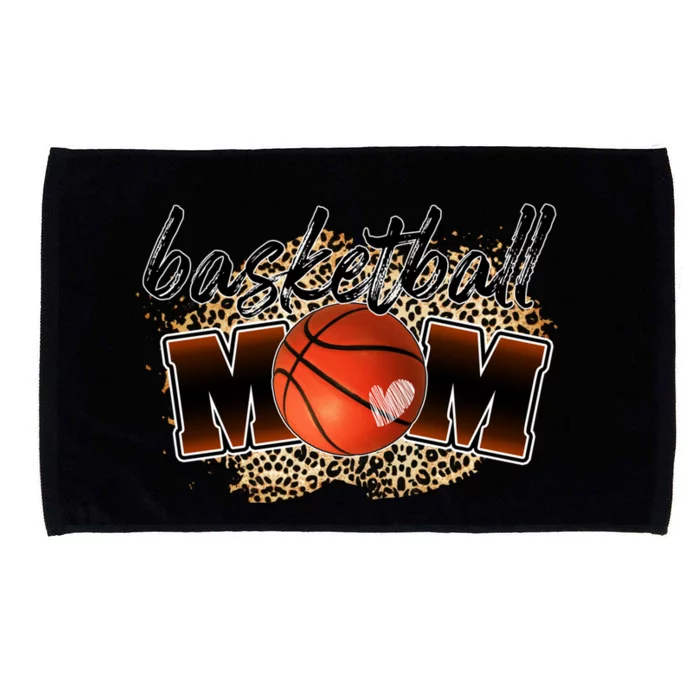 Cool Basketball For Basketball Player Mom Gift Microfiber Hand Towel