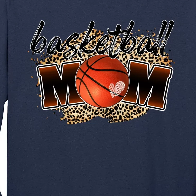 Cool Basketball For Basketball Player Mom Gift Tall Long Sleeve T-Shirt