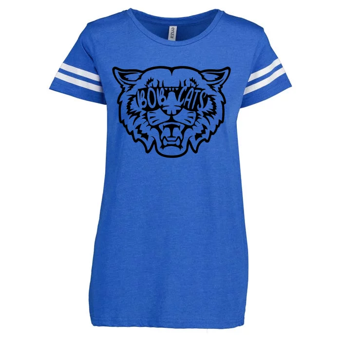 Cool Bobcat For Women Bobcats Sunglasses Animal Lover Enza Ladies Jersey Football T-Shirt