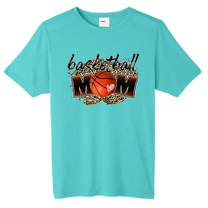 Cool Basketball For Basketball Player Mom Cute Gift ChromaSoft Performance T-Shirt