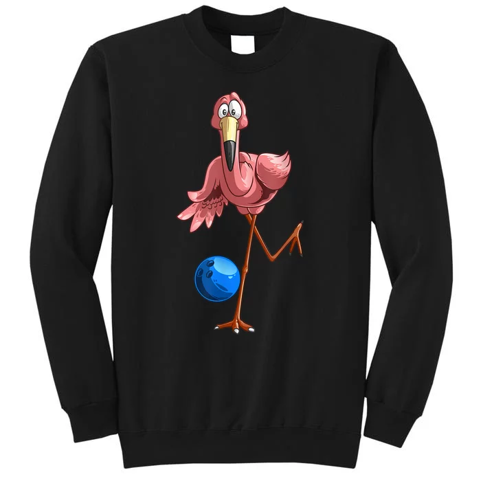 Cool Bowling Flamingo Sweatshirt