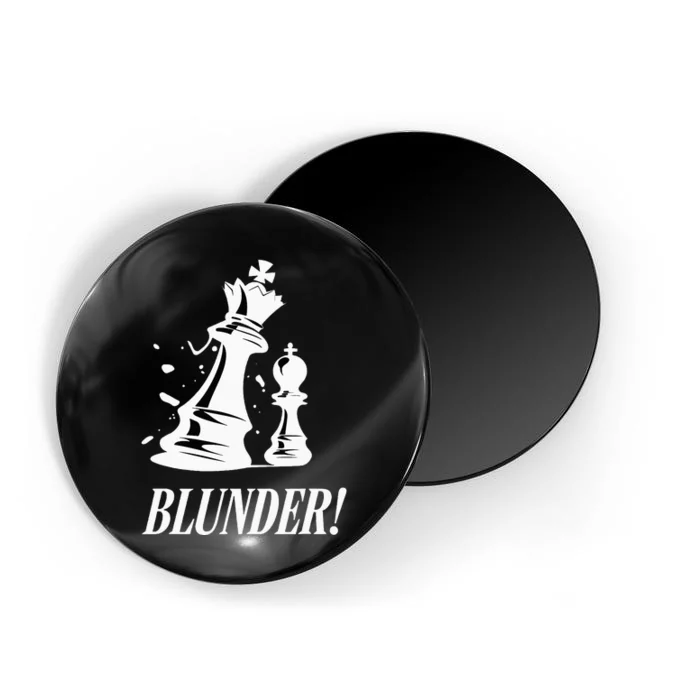 Chess Blunder Funny Player Joke Club Team Game Humor Magnet