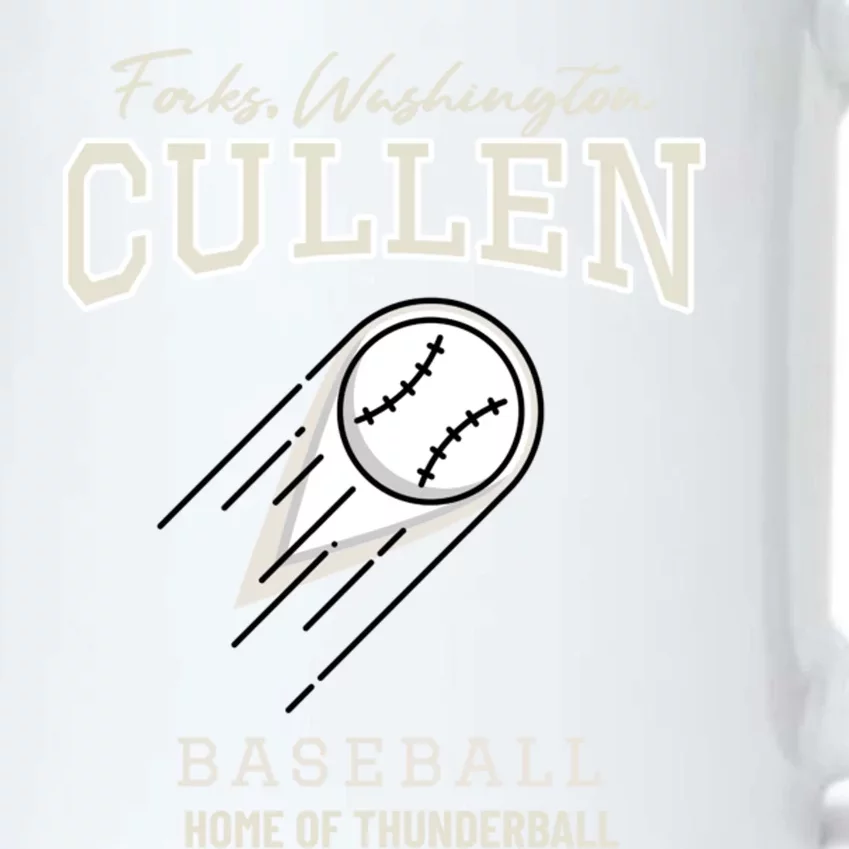 Cullen Baseball, Forks, Washington Home Of Thunder Ball Black Color Changing Mug