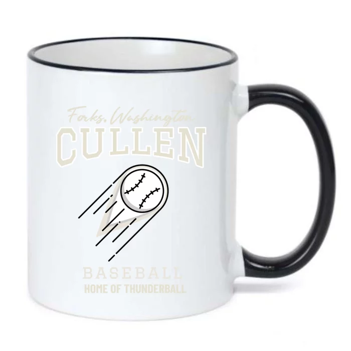 Cullen Baseball, Forks, Washington Home Of Thunder Ball Black Color Changing Mug