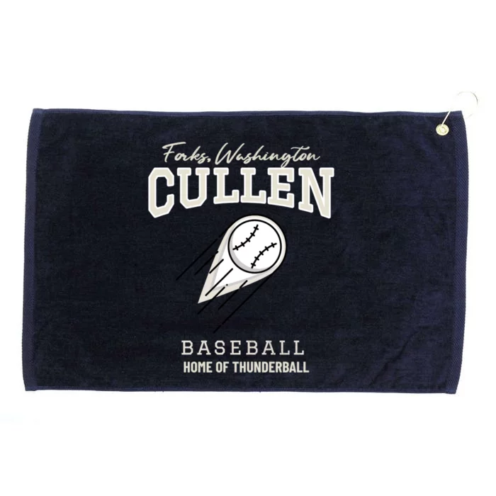 Cullen Baseball, Forks, Washington Home Of Thunder Ball Grommeted Golf Towel