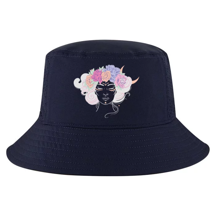 Cute Boho Flower Crown Woman Cool Comfort Performance Bucket Hat