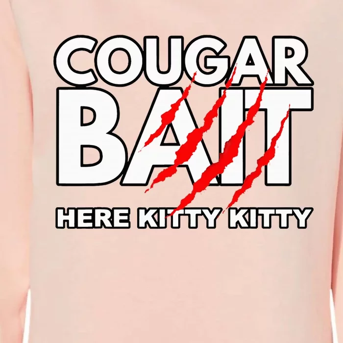 Cougar Bait Funny Halloween Costume Older Womens California Wash Sweatshirt