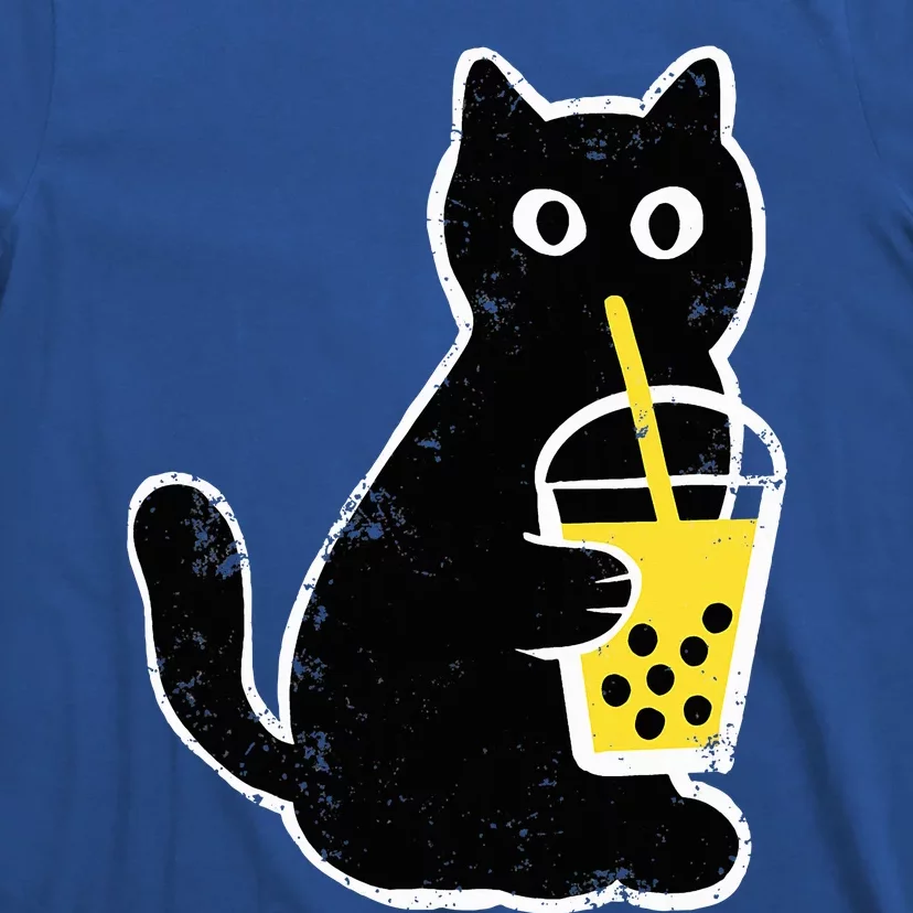 Cat Boba Funny Anime Japanese T-Shirt