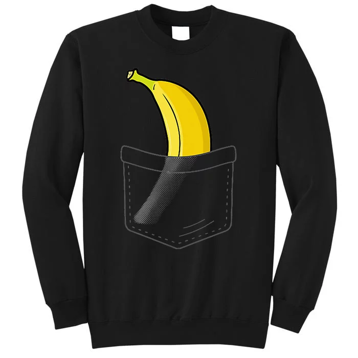 Cool Banana Fruit Lover Banana Yellow Hawaiian Sweatshirt